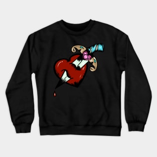 Stabbed In The Heart, and You're to Blame Crewneck Sweatshirt